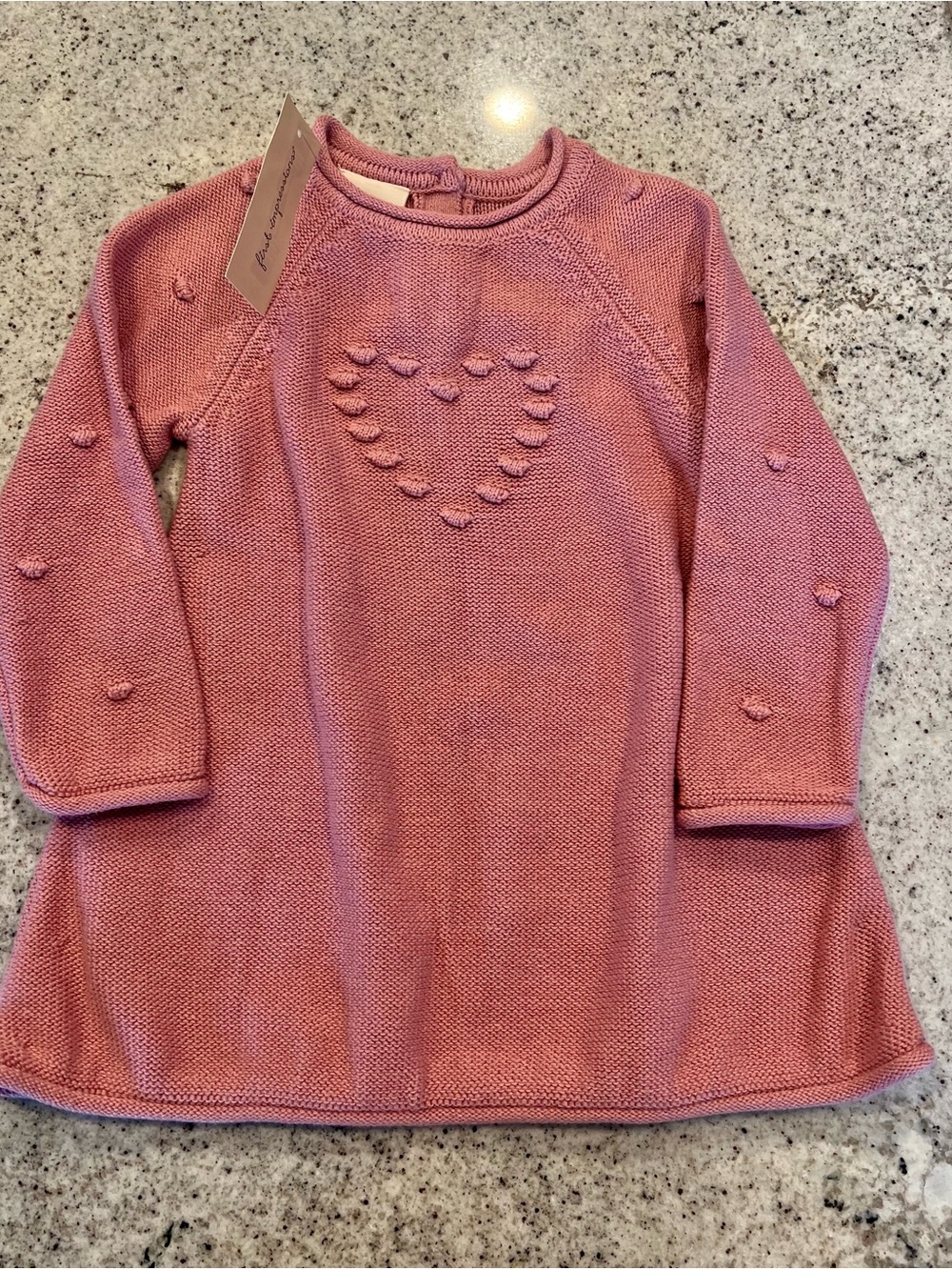 NWT First impressions dress baby girl 12 months